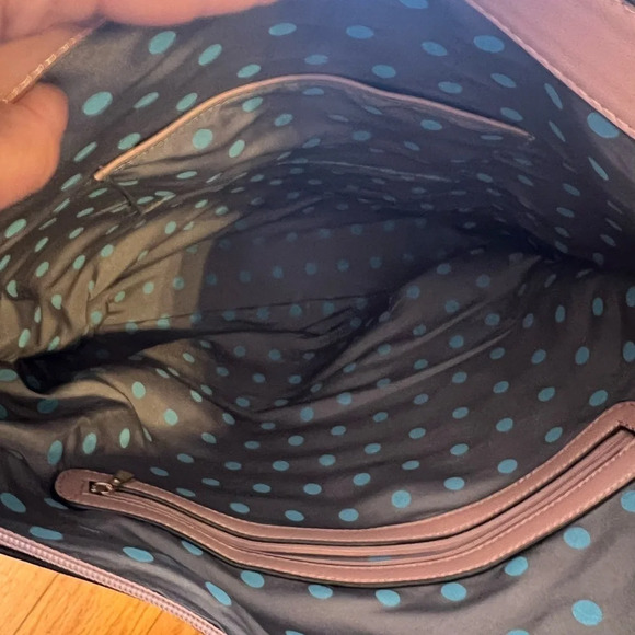 PINK boho bag LIKE NEW - Picture 5 of 5